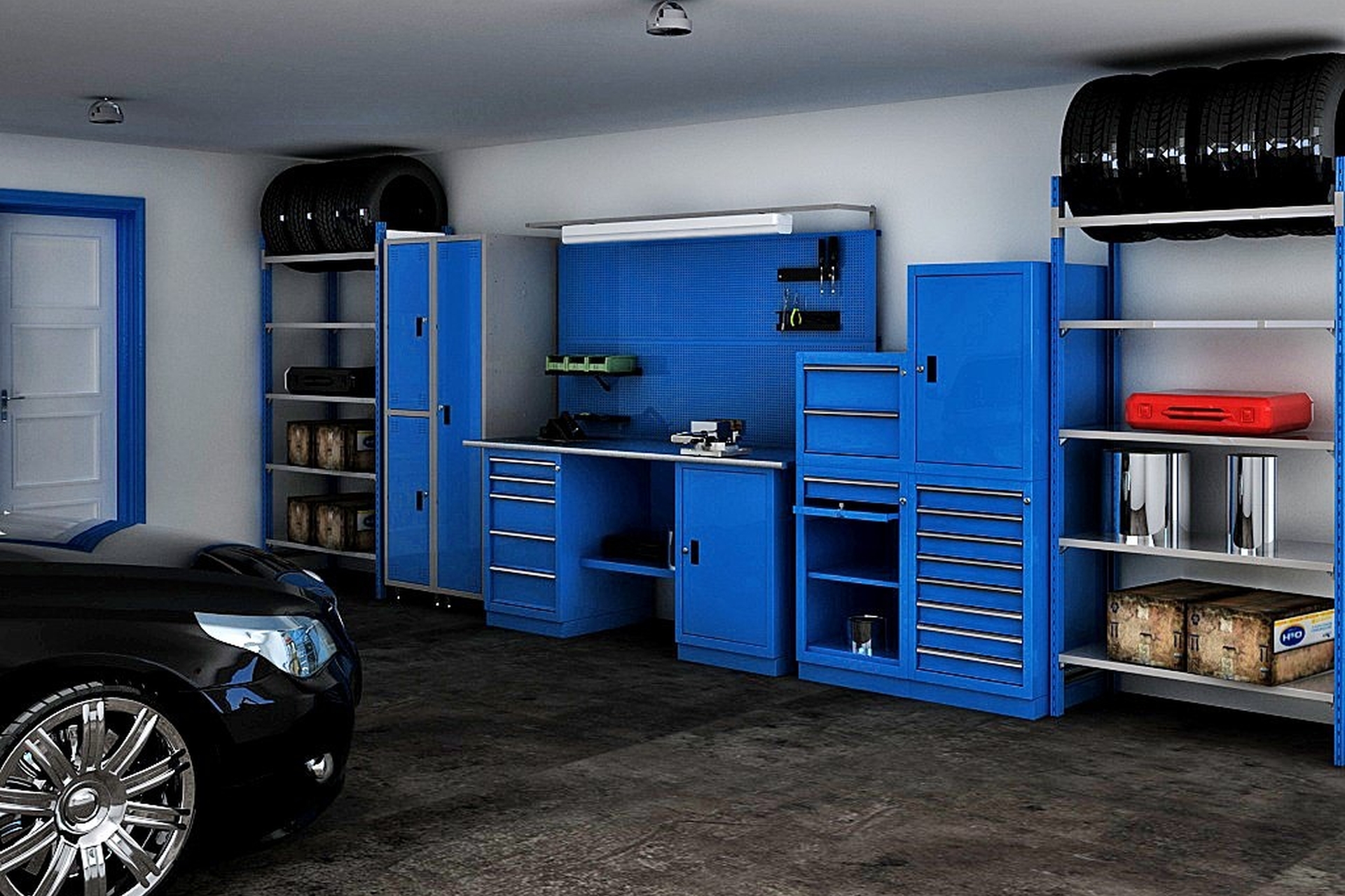 Мебель для гаража и мастерской